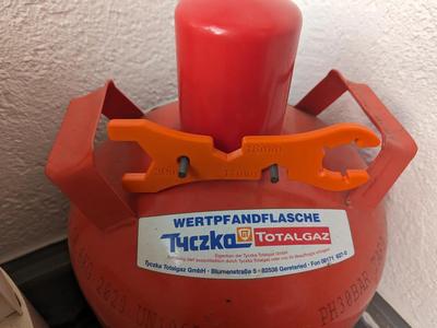 Gas Bottle / Cylinder / Regulator Spanner / Key — Gasflaschenschlüssel