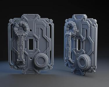 Andor Inspired Switch Plate : 1 -gang