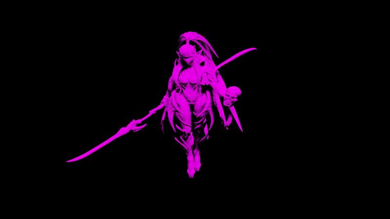 Evil Space Elf Lady