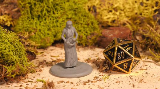 Half Elf Bard – Tabletop Miniature