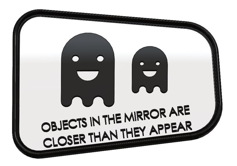 Ghosts in the mirror are closer than they appear (Ghosts Only))
