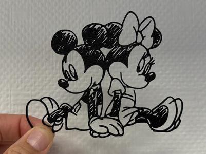 Decor Mickey and Minnie - Disney