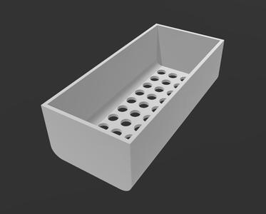 Concept Perforated Rounded Container