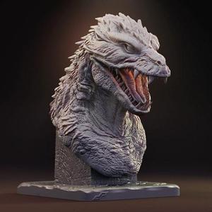 Godzilla 2000 Bust 3D Printing Figurine | Assembly