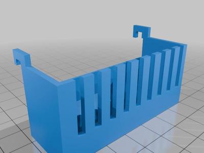 Filter Baffle/Diffuser For Top-Fin Trapezoid Aquarium