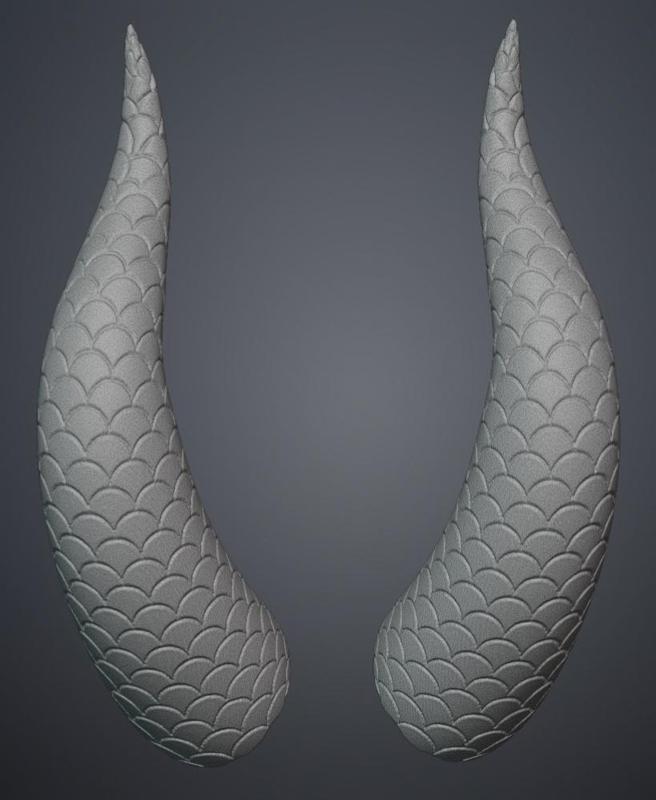 Dragon Scale Horns