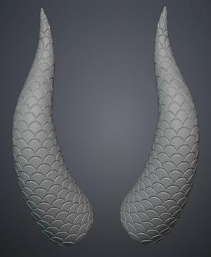 Dragon Scale Horns