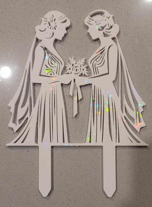 One Love : Wedding Topper Mrs. & Mrs.  (Updated)