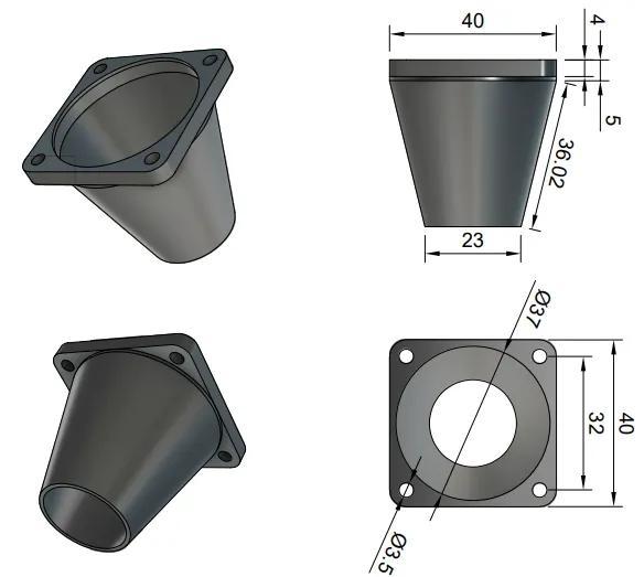 Server Fan 40x40mm Funnel