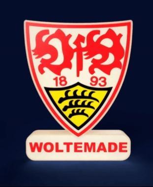 Stuttgart FC Sign – LED Strip Compatible