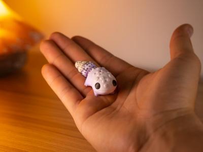 Zig the Gecko Buddy – Articulated & Keychain