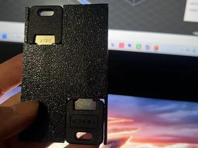 Tesla Trunk Key Organizer Card