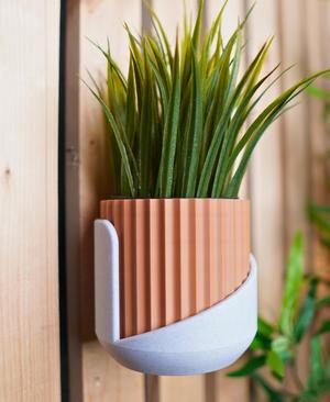 The “Flute” Wall Planter