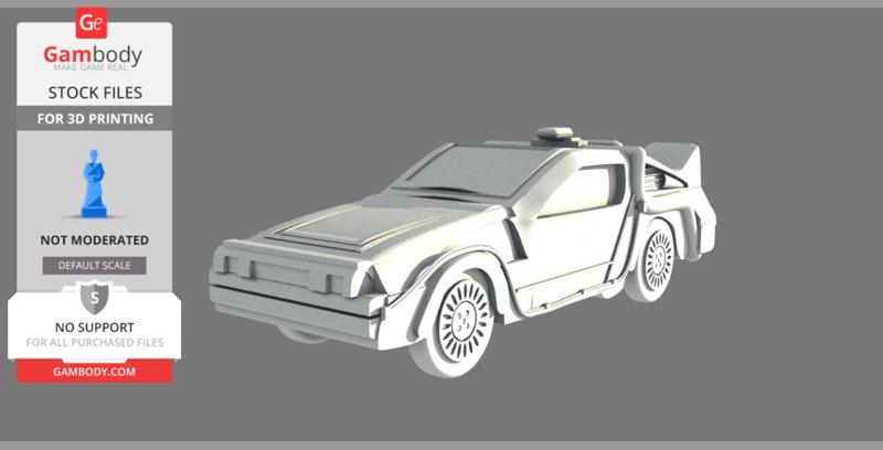 Back to the Future DeLorean
