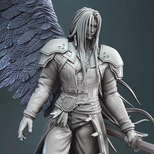 Sephiroth STL files for 3D Printing | Assembly Model