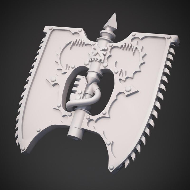 World Eater Large chainaxe head