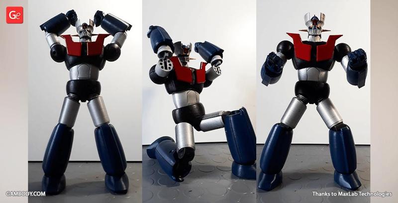 Mazinger Z 3D Printing Model | Assembly + Action