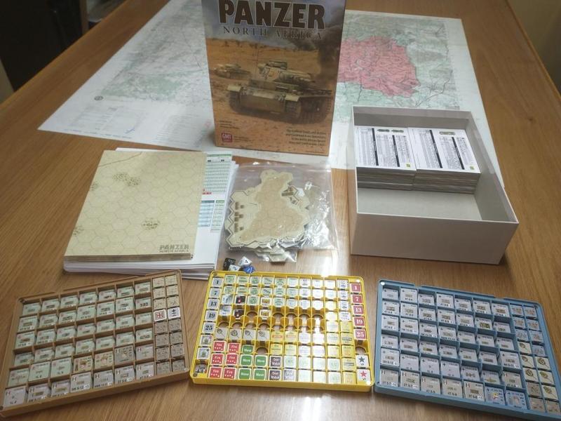 Storage Trays for GMT’s Panzer:North Africa