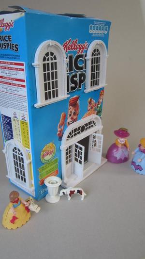 Cereal box, Baroque house