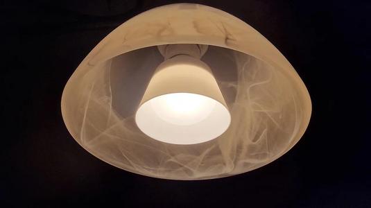 E14 luster bulb shade / diffuser (Philips Hue – Vase mode)