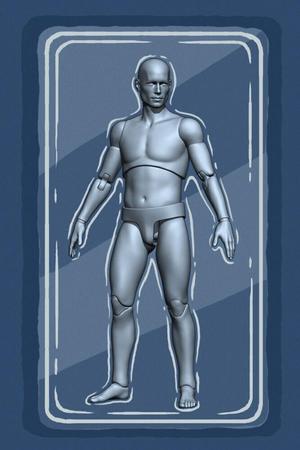 Articulated Male Action Figure