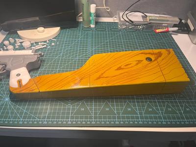 A dedicated storage box for the MT-9 backblowing toy