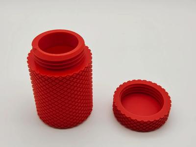 Knurled Storage Bottle