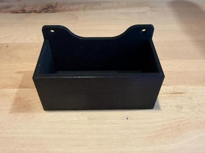Workshop wall-mounted storage box