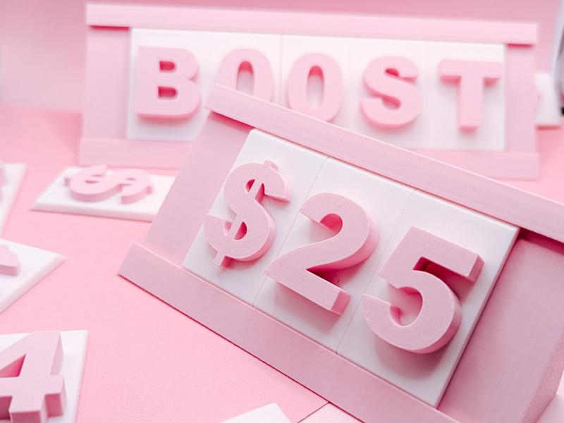 Letter Board – Number & Letter Holder- Name Sign