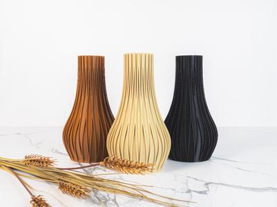 Dried Flower Vase | Round Flower Holder Home Décor