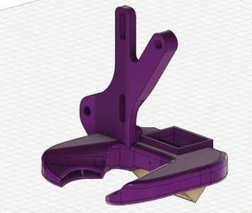 e3D Revo Hemera XS 5015 fan duct improved