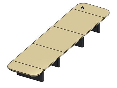fully modular monitor lifter