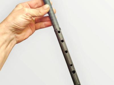 Transverse Bansuri Flute B Major