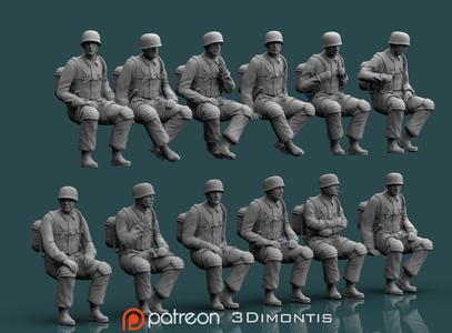 German paratroopers