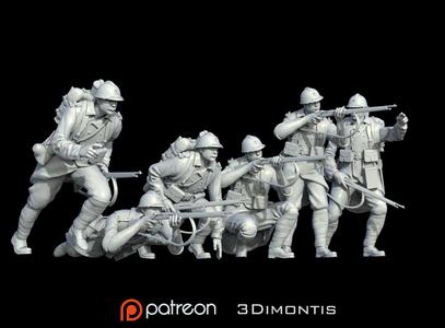 french soldiers ww1