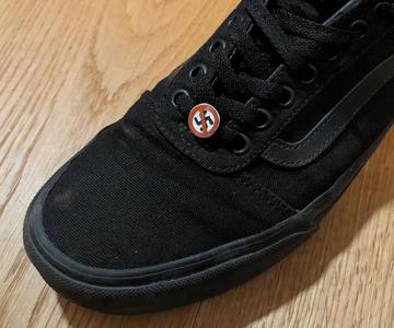 No Fascism Bootlace Bead   