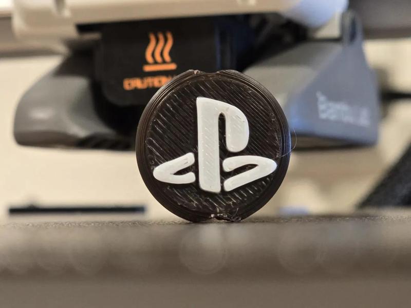 Playstation logo bead