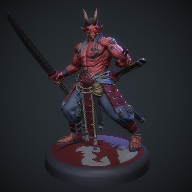 Garuki, The Sword Prince of the Nine Hells – 5e Stats included