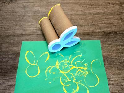 Spool Bunny Stamp – No Glue