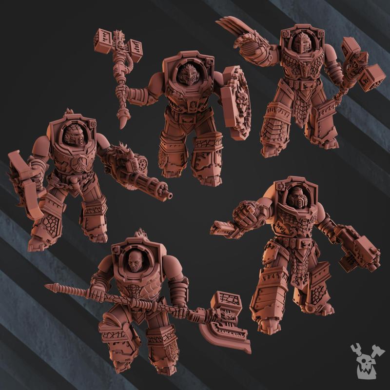 Volcano Armor Squad