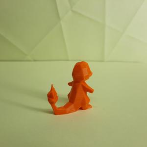 Charmander Low Poly