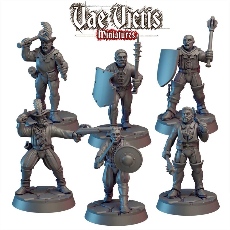 Human mercenaries set [PRE-SUPPORTED]