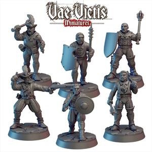 Human mercenaries set [PRE-SUPPORTED]