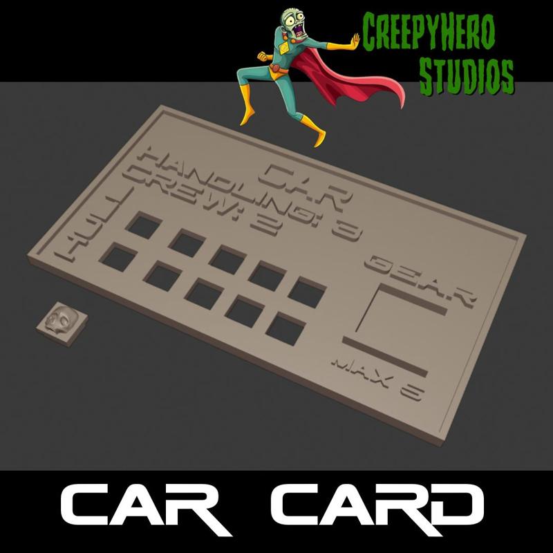 Gaslands Car Card One