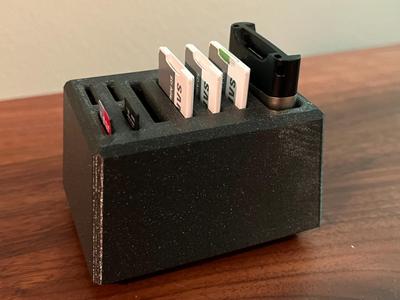Desktop Multi SD Card Holder