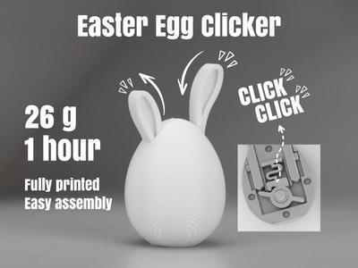 Easter Bunny Egg fidget Click Switch