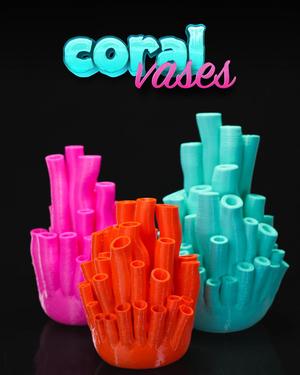 Coral Vases – S, M, L