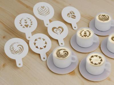 Coffee Stencils! 