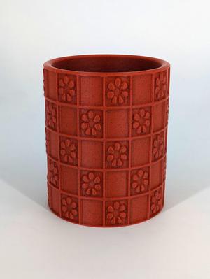 Floral Tile Vase