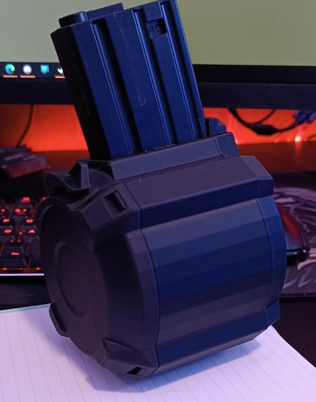 M4 Stanag magazine to Drum magazine conversion